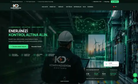Screenshot of the Kompanzasyon Doktoru website