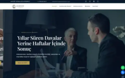 Screenshot of the Kurtköy Arabuluculuk Merkezi website